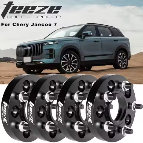 2/4PCS 5x108 65.1 For Chery Jaecoo 7 Flange Plate T6-7075 Wheel Spacers Aluminum Hub widened Adapter
