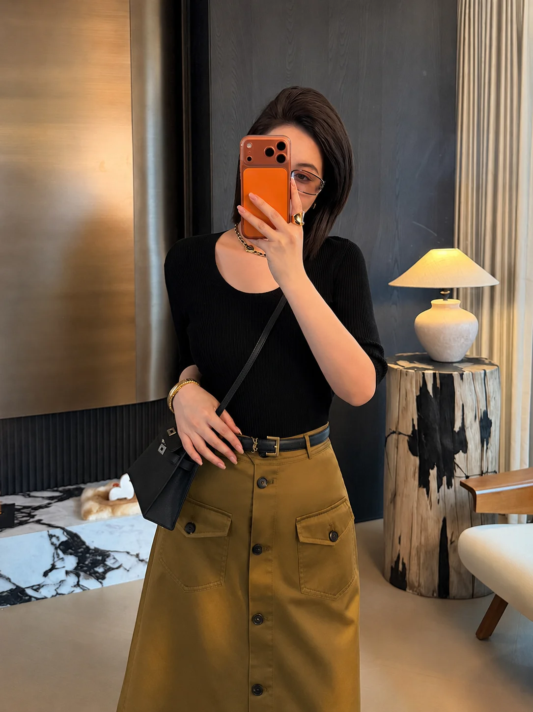 

the Meng Women's Knitted Woolen T-Shirt Casual Style Half Sleeve Seamless Leisure Fashion Pure Color Spring Season Regular Fit