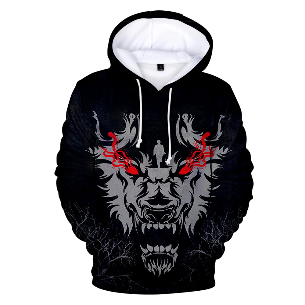 

2026 New Movie Werewolf By Night Hoodie Unisex Long Sleeve Woman Man Sweatshirt Harajuku Streetwear 3D Clothes