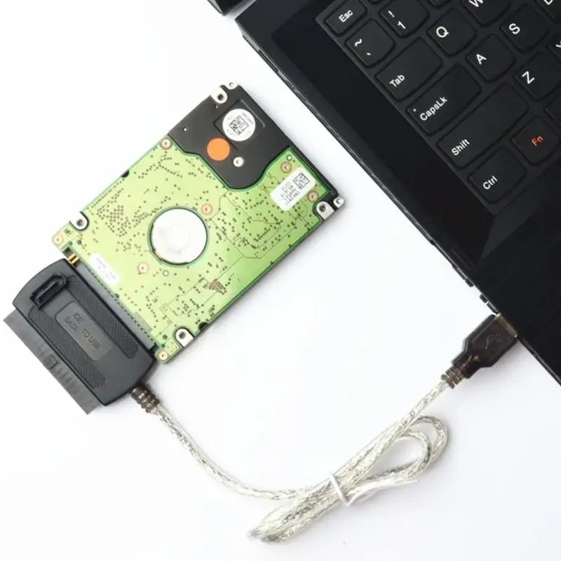 Y1UB IDE To USB Male Adapter Cable External Hard Drive Docking Station Hard For PC
