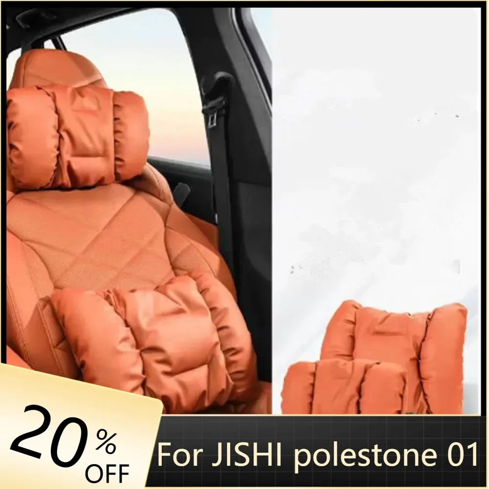 

Car Headrest And Lumbar Support Accessories Neck Protection Pillow Cushion Lumbar Pillow Fit For BAIC JISHI polestone 01 Rox01