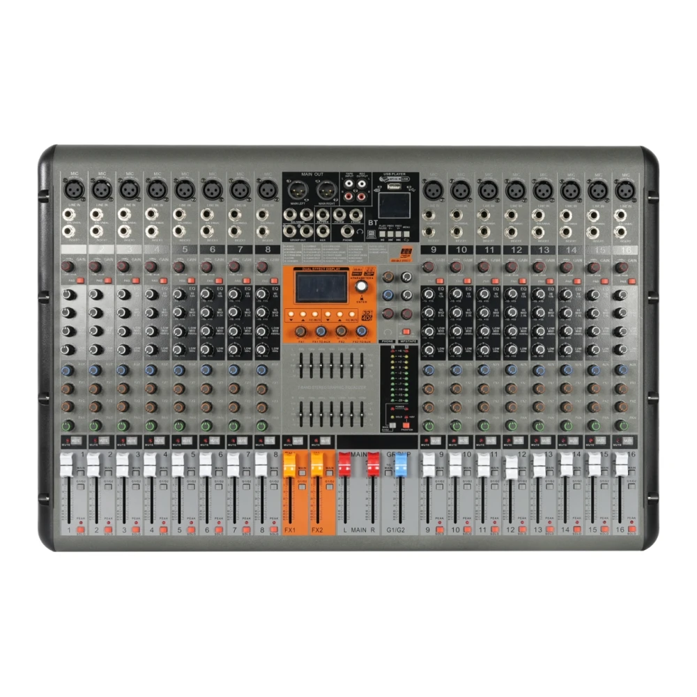 Mixing console professional digital compack table de mixer audio pro