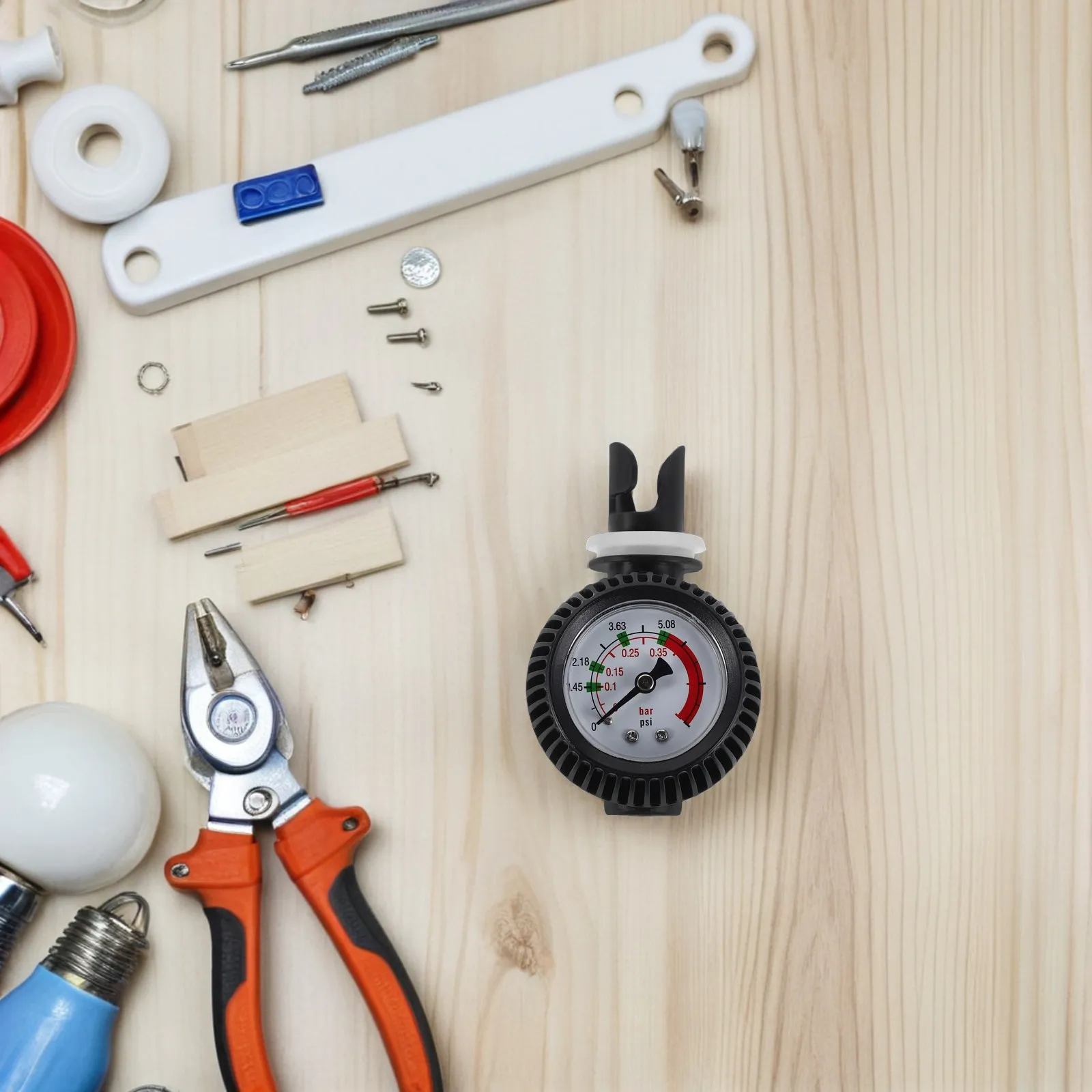 

Манометр для надувных досок для серфинга, точный механический манометр для пляжных досок, тестер давления для серфинга, измеритель давления для воздушных насосов