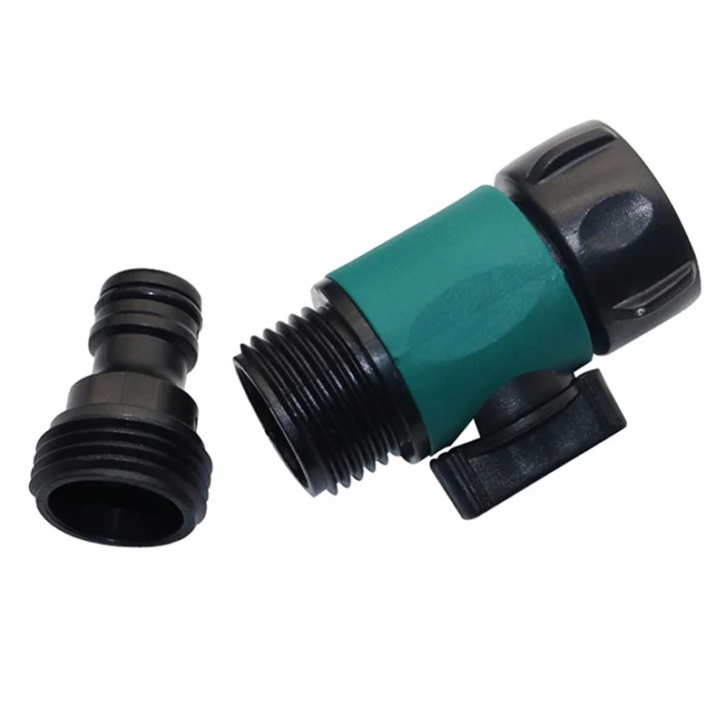 

ABFS Valve With 3/4 Inch Male Thread Quick Connector Car Wash Garden Irrigation Pipe Fittings Prolong Hose Switch 4 Pc