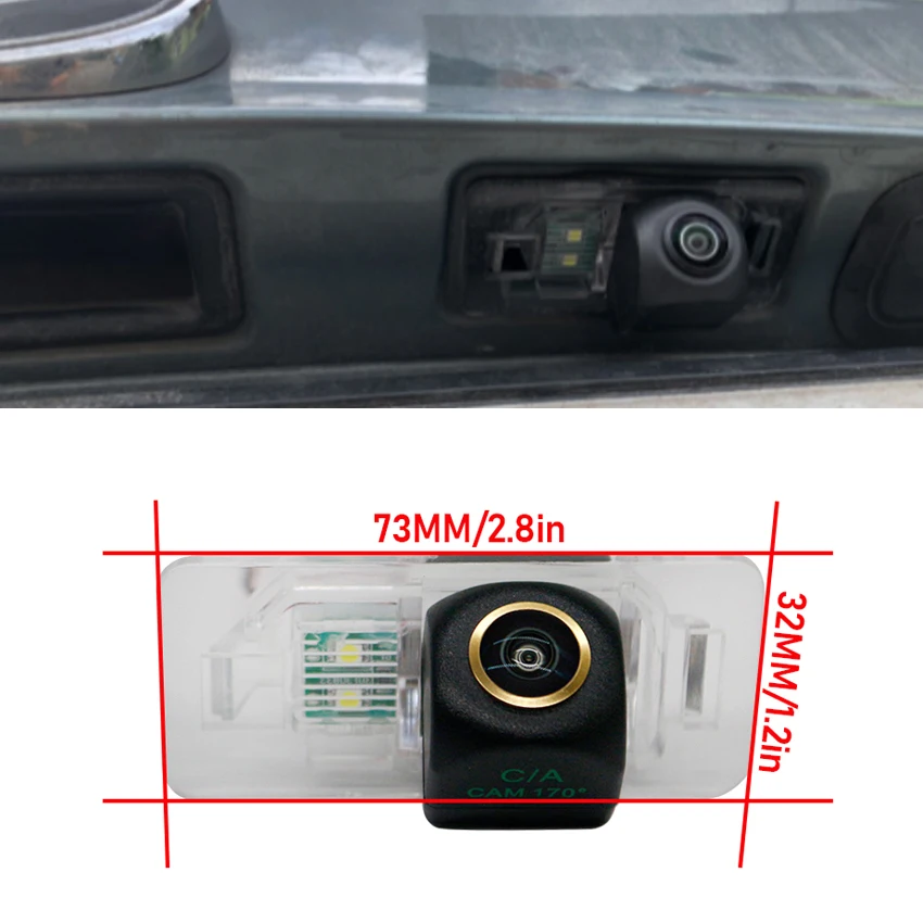 170° AHD 1920x1080P Special Vehicle Rear View Camera For BMW E39 E46 E60 E61 E65 E66 E90 E91 E92 X3 X4 X5 X6 Car