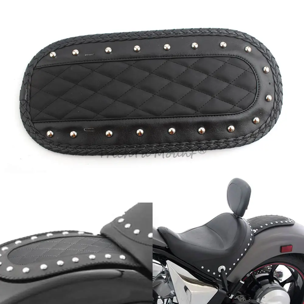 Rear Fender Bib Without Screws Fit For Harley Electra Glide Road Glide  Road King Street Glide 2008-2023 Black Vinyl Felt-Backed
