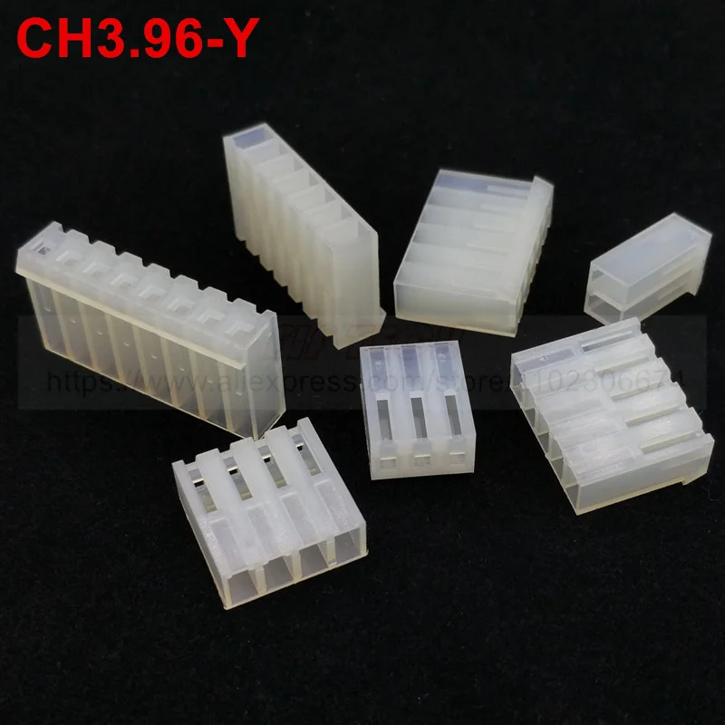 20pcs/lot CH3.96 2139 3.96 mm Pitch CH3.96 - 2 -12 Pin 20pcs Female Housing Connector Metal Terminal Pins