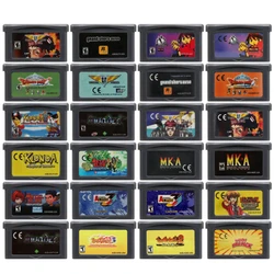 Cartucho de juegos GBA, tarjeta de consola de videojuegos de 32 bits, Guardian Heroes, Metal Slug Dragon Quest Series para GBA NDS