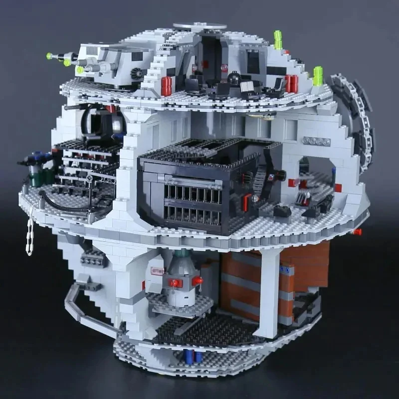 Plataforma UCS 75159 DS-3, Bloques de Construcción de la Estrella de la Muerte, Modelo Disney, Ladrillo de la Galaxia, Juguete para Niños y Adultos, Regalo de Cumpleaños y Navidad