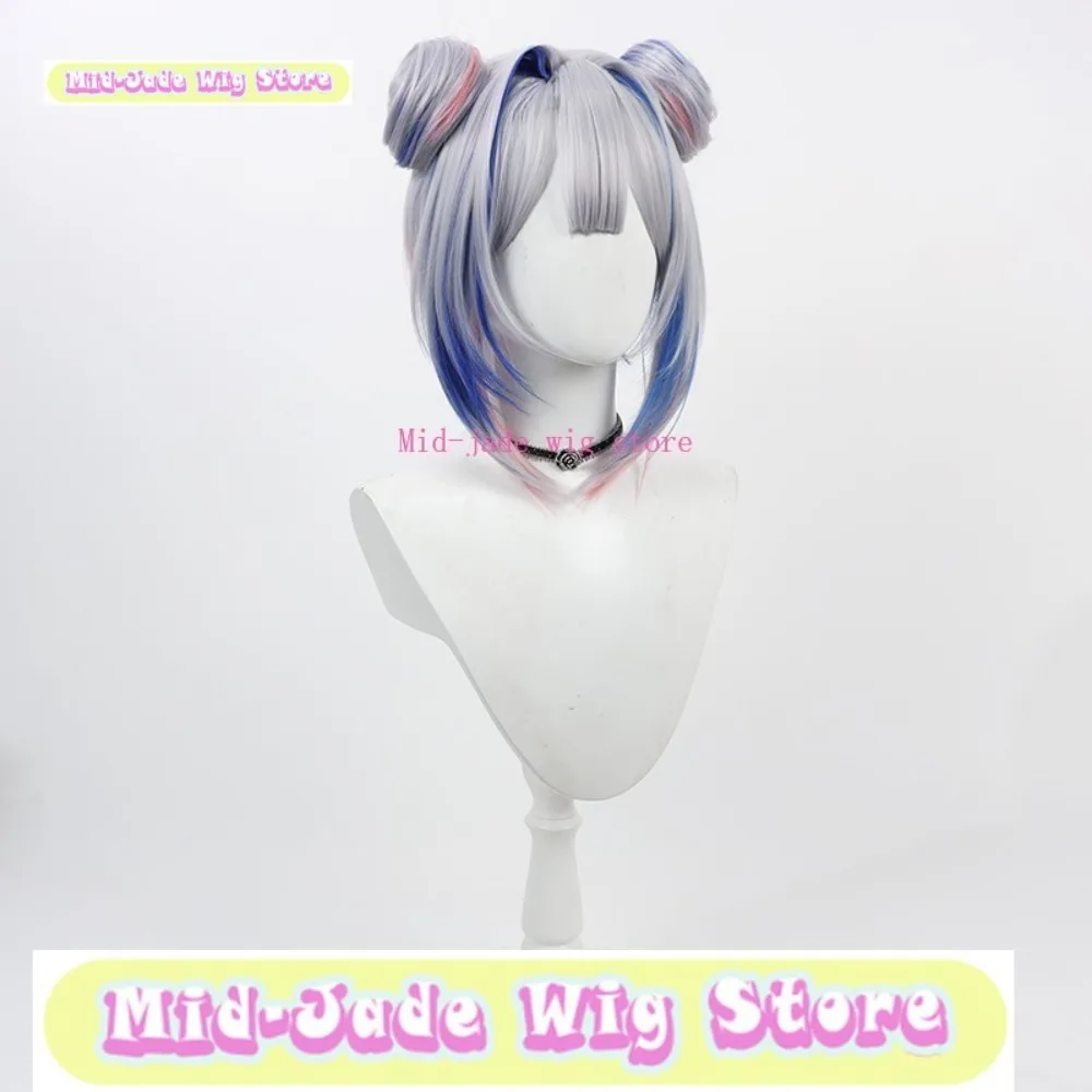 Parrucca Mid-jade Store Kanata Amane Costume da bagno Parrucca Cosplay Halloween Giochi di ruolo Simulazione Capelli sintetici Party Prop