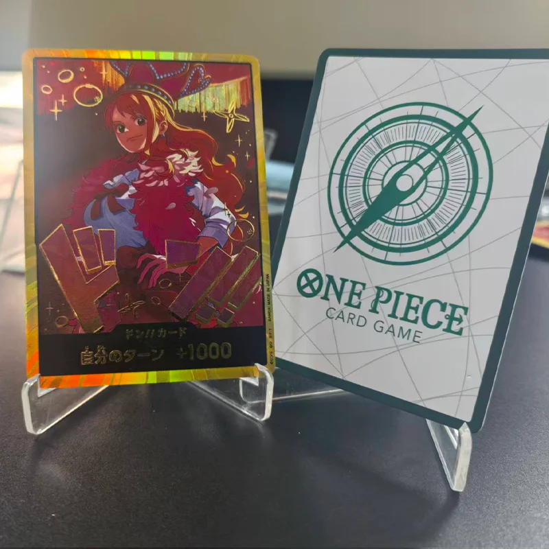 مجموعة بطاقات أبطال قطعة واحدة ذاتية الصنع إصدار خاص Eb-03 بطاقة دون نيكو روبن دون! مجموعة إضافية من بطاقات الرسوم المتحركة اليابانية #3