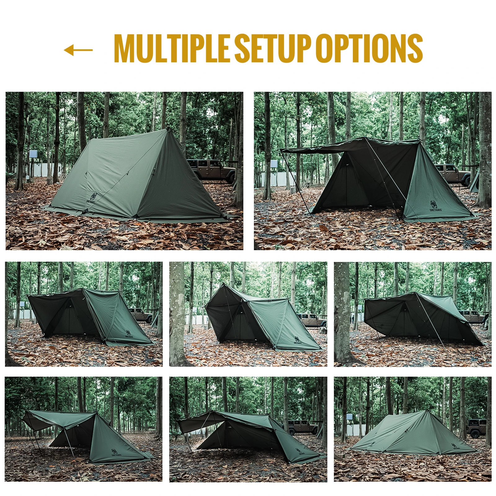 OneTigris ROC SHIELD Camping T - огляд і ціна Outdoor Camping And Glamping