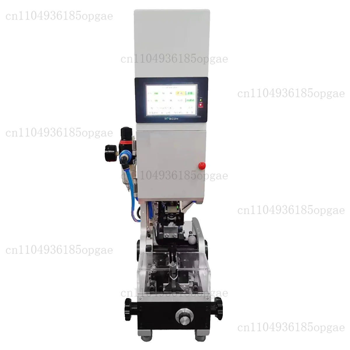 Semi-automatic waterproof bolt threading machine, automatic single-pass crimping waterproof plug , automobile wiring harness