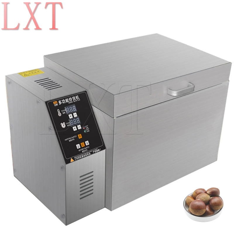 

Stainless Steel Coffee Bean Baking Machine Sesame Peanut Grains Almond Roaster Nut Roasting Machine