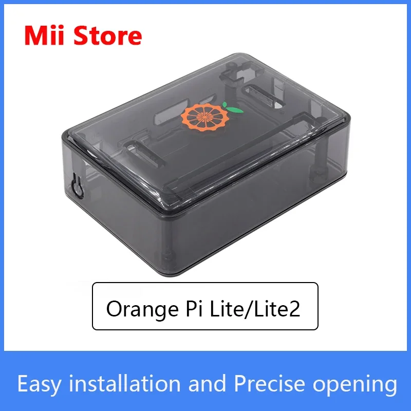 Orange Pi Lite/Lite2 ABS Black Protective Case Easy installation and Precise opening