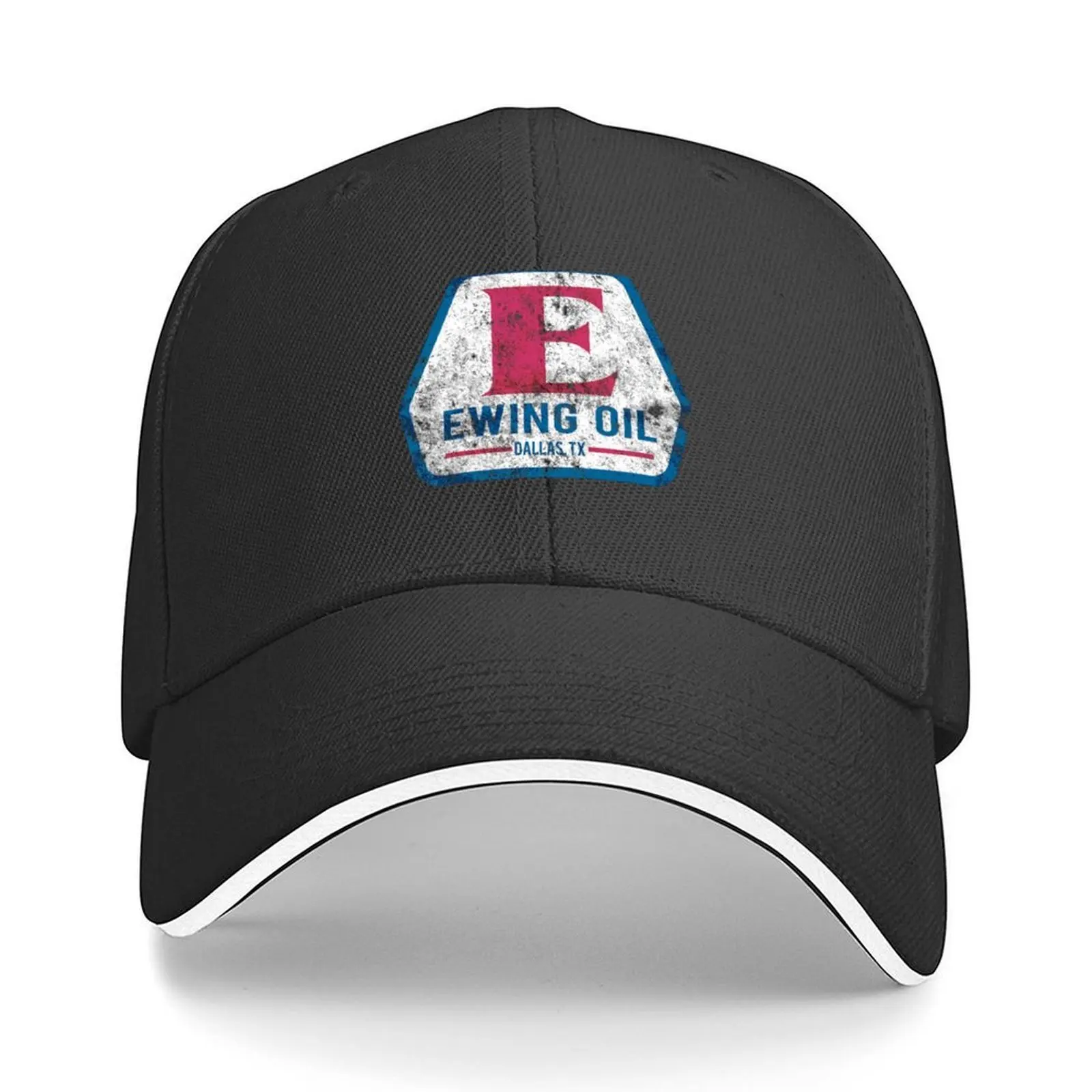 

80s, retro, Ewing Oil, Dallas, Texas, Who shot JR, NOSTALGIA, Distressed, vintage style, Baseball Cap Golf Male Women's