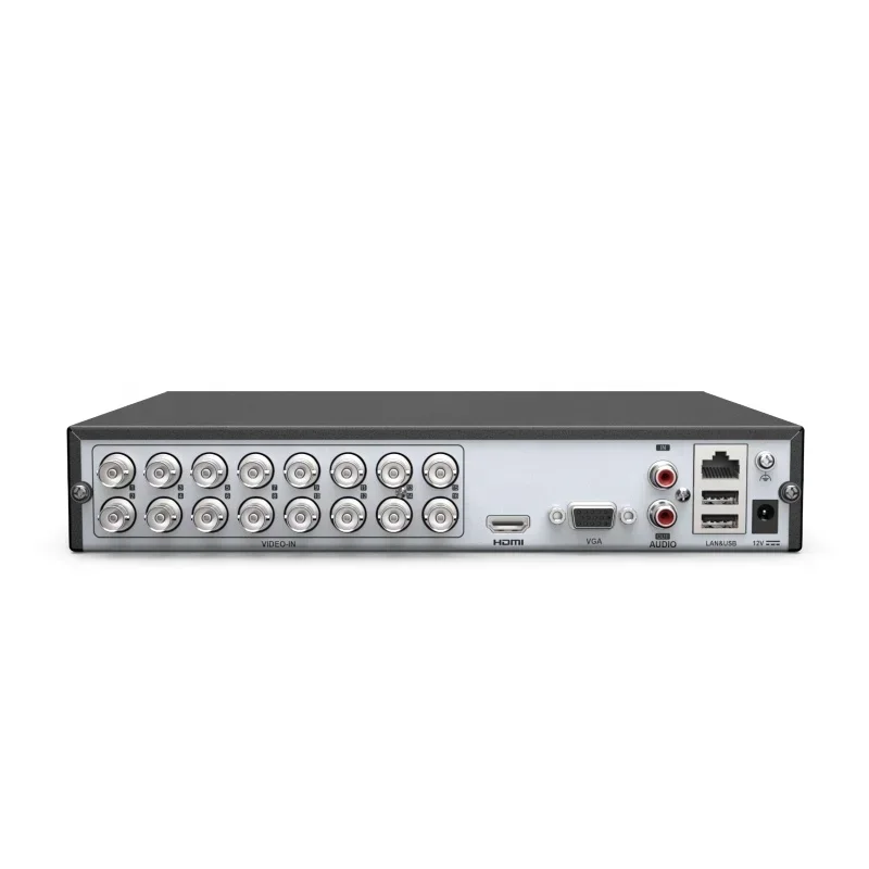 ANNKE 16CH 5MP HD 5 en 1 Grabador DVR híbrido H.265+ 1SATA Interfaz hasta 6TB de capacidad Sistema CCTV DVR