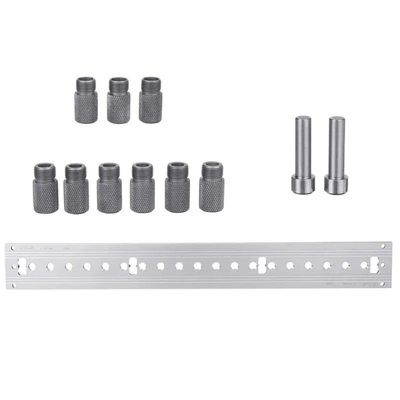 Three in one drilling locator, woodworking cabinet drawer opener, round wood tenon connector, drilling drill bit