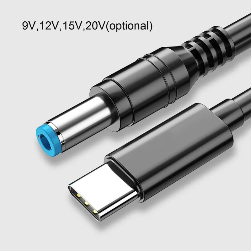 USB typu C C PD do 9V 12V 15V 20V 5.5x2.5mm kabel zasilający dla Router bezprzewodowy laptopa taśmy LED głośnik kamera telewizji przemysłowej