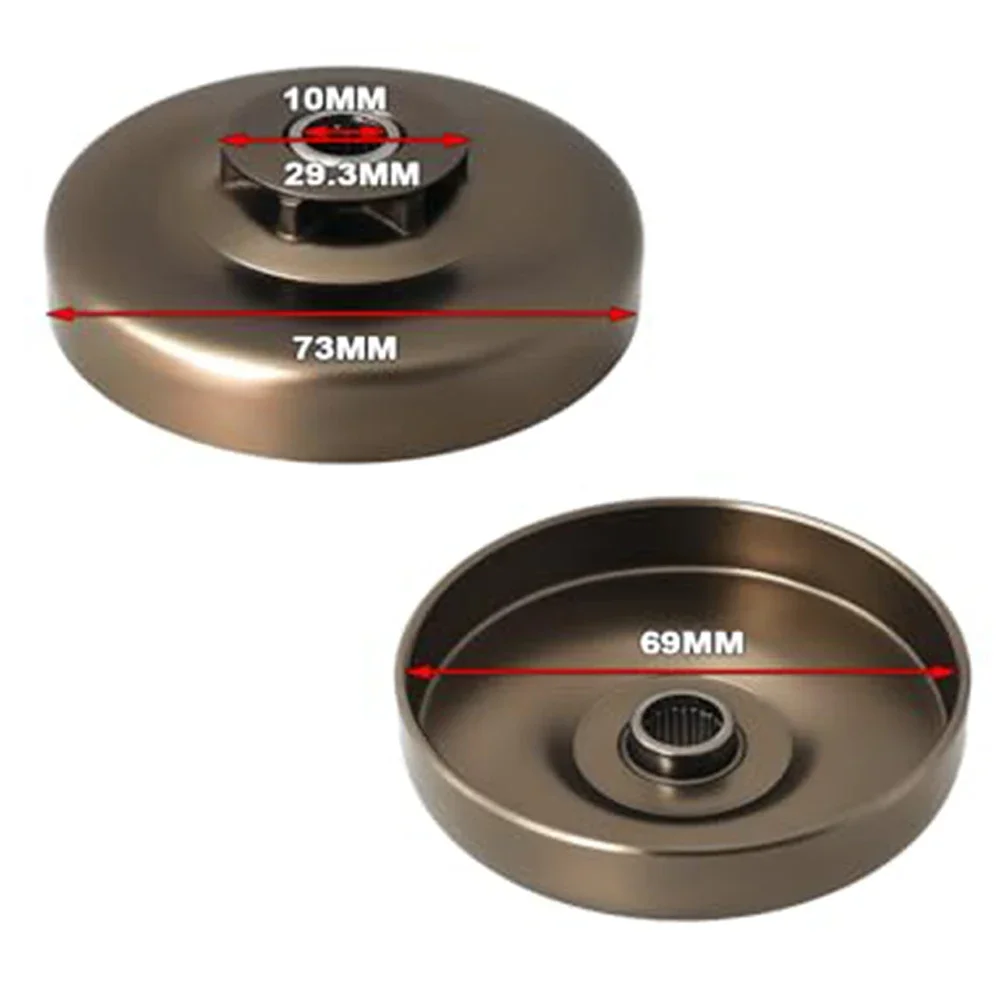 Metalowa zębatka piły łańcuchowej 11*11*5cm dla-Dolmar PS 32 HP-35 HP-3400 PS 3410 ostrza do pił łańcuchowych części zębate części do narzędzi ogrodowych