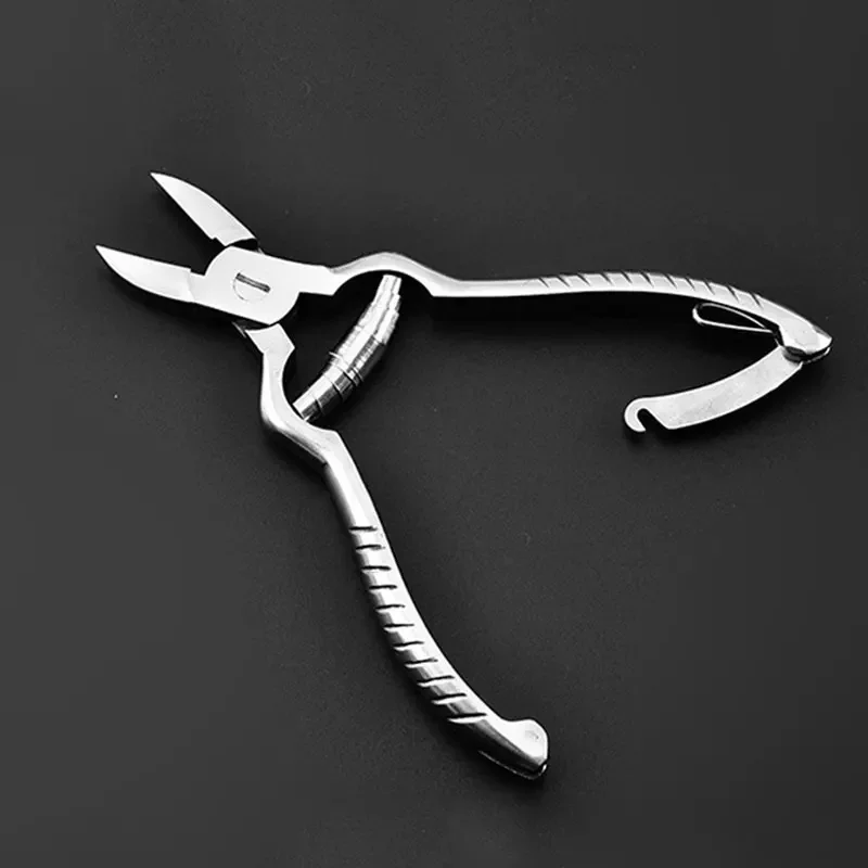 

1Pc Nail Clippers For Thick Or Ingrown Toenails Super Sharp Long Handle Nail Trimmer Cutter Professional Manicure Pedicure Tools