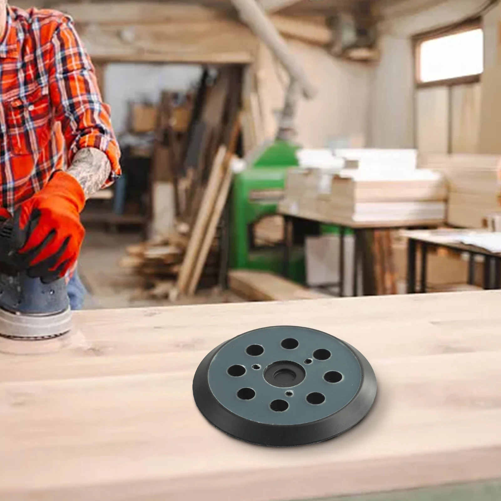 

New Backing Pad Orbital Sander Pad 125mm BO5041 For For SV13YA Sander Mt922 Orbit Sander 5-Inches Sander Pad 743081-8