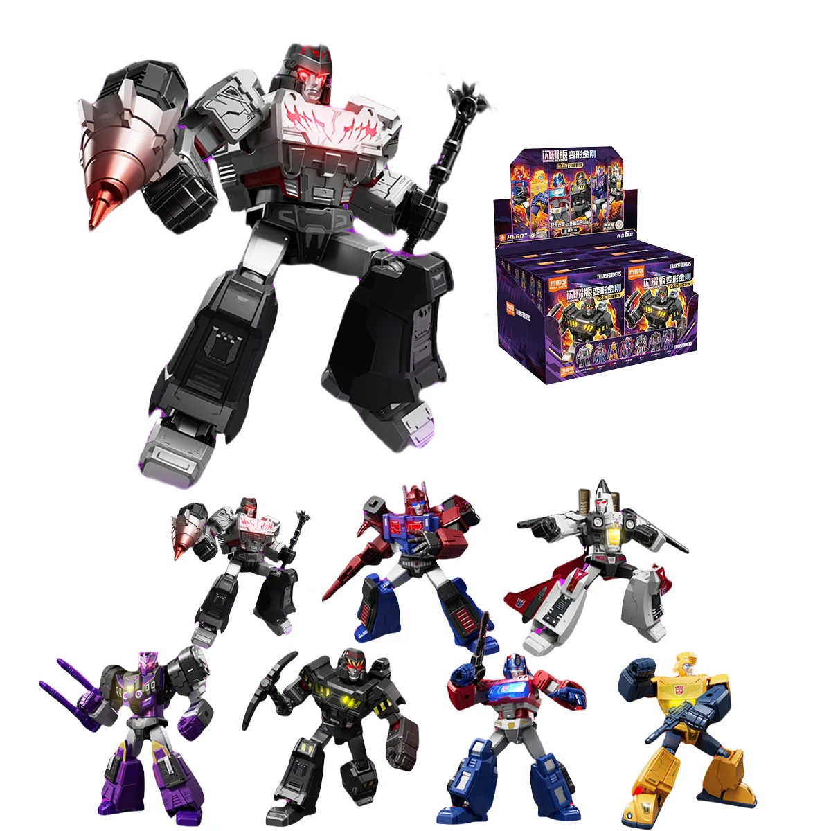 HIPLAY BLOKEES Transformers Shining versie 03 Shattered Universe 71123 Blind Box-figuur