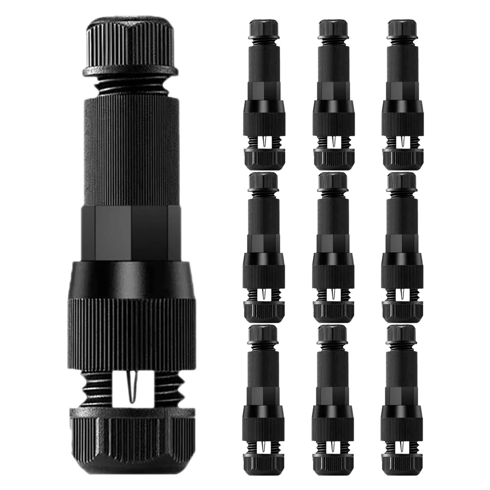 

10pcs Low Voltage Landscape Lighting Connectors Outdoor Wire Connectors For Garden Pathway Driveway Yard Lawn Wall Ground Lights