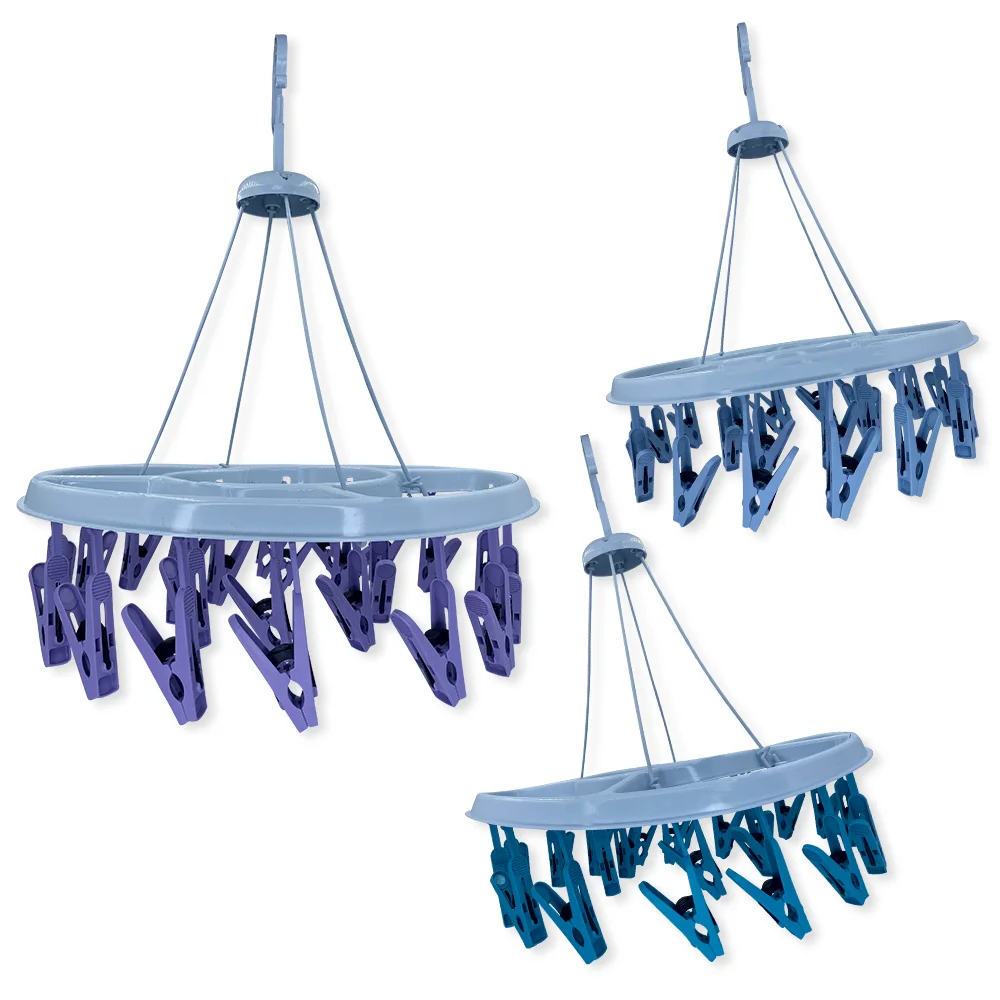 Have a high capacity clothesline for your underwear with our Underwear Clothesline. With 24 fasteners, he of