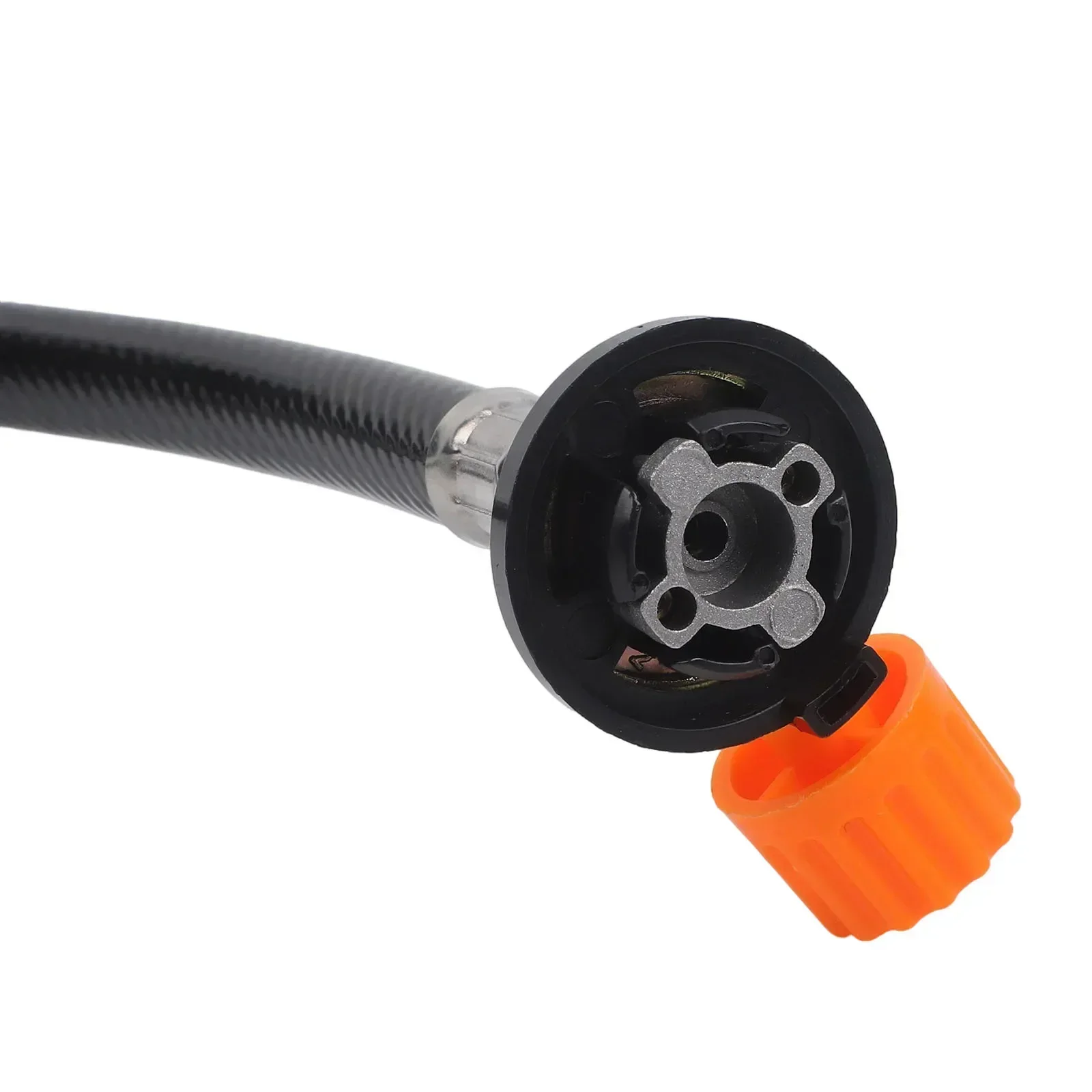 Direct-Connect Valve Gas Tank Connector Effortless Operation Longevity And Resistance Robust Materials Sturdy Rubber Tube