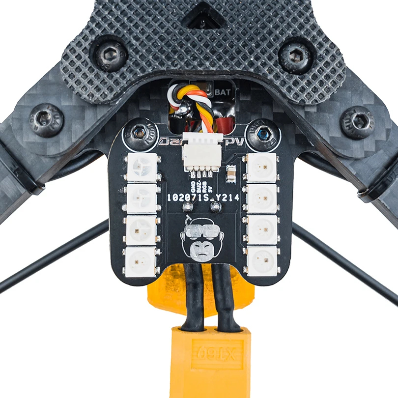 DarwinFPV Darwin129 7Inch FPV Drone Quadcopters ELRS 2.4G Receiver M80 GPS F4 OSD 50A BLHeli_S Dshot600 800mW 1200TVL Camera FPV