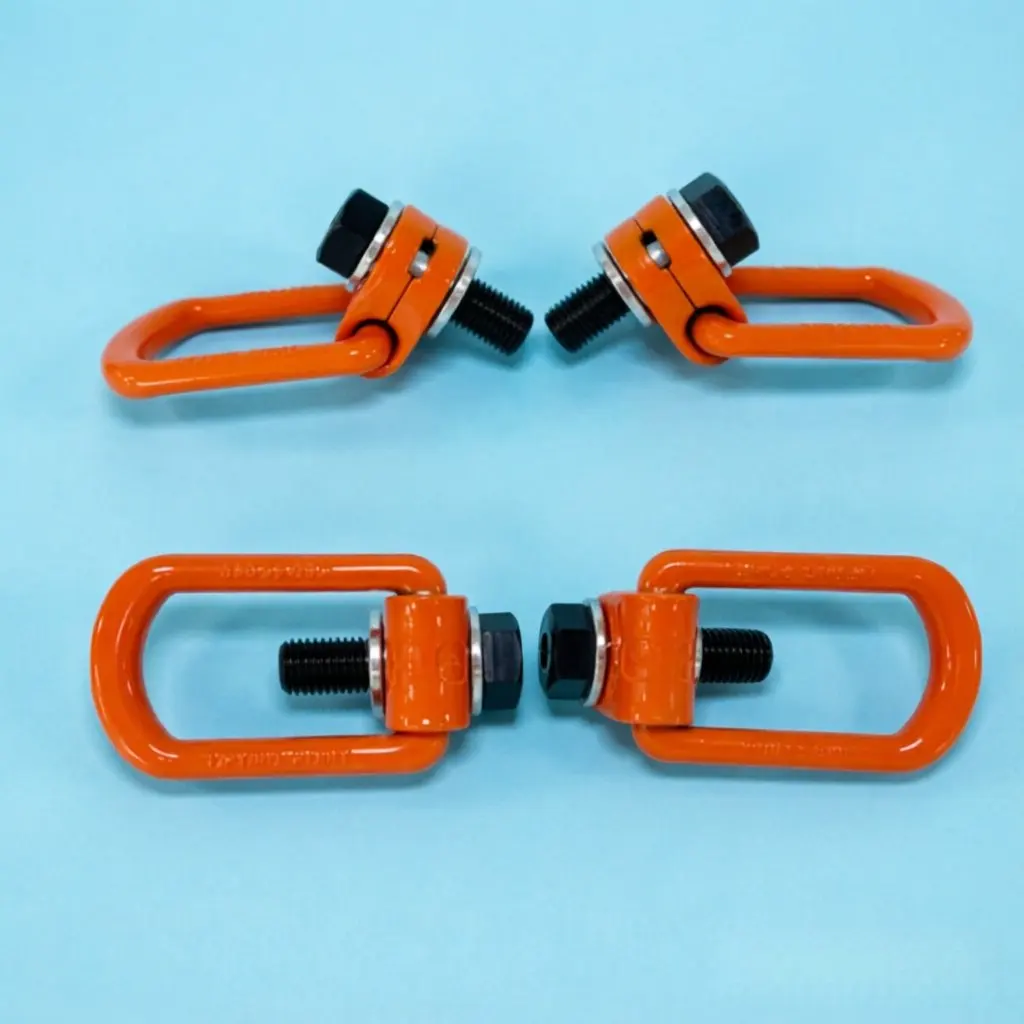 Industrial YD081 Side Pull Swivel Hoist Ring Metric Thread M8 M10 M12 M16 M20 Rotating Lifting Point for Mold Rigging Tool