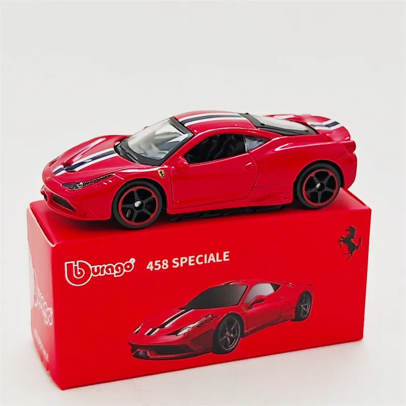 Bburago 1:64 Ferrari Serie Legierung Druckgussmodelle SP3 458 599 ENZO Mini Simulationsautos F12 SF90 812 Sammlerfahrzeug Spielzeug Geschenk – Detail 13