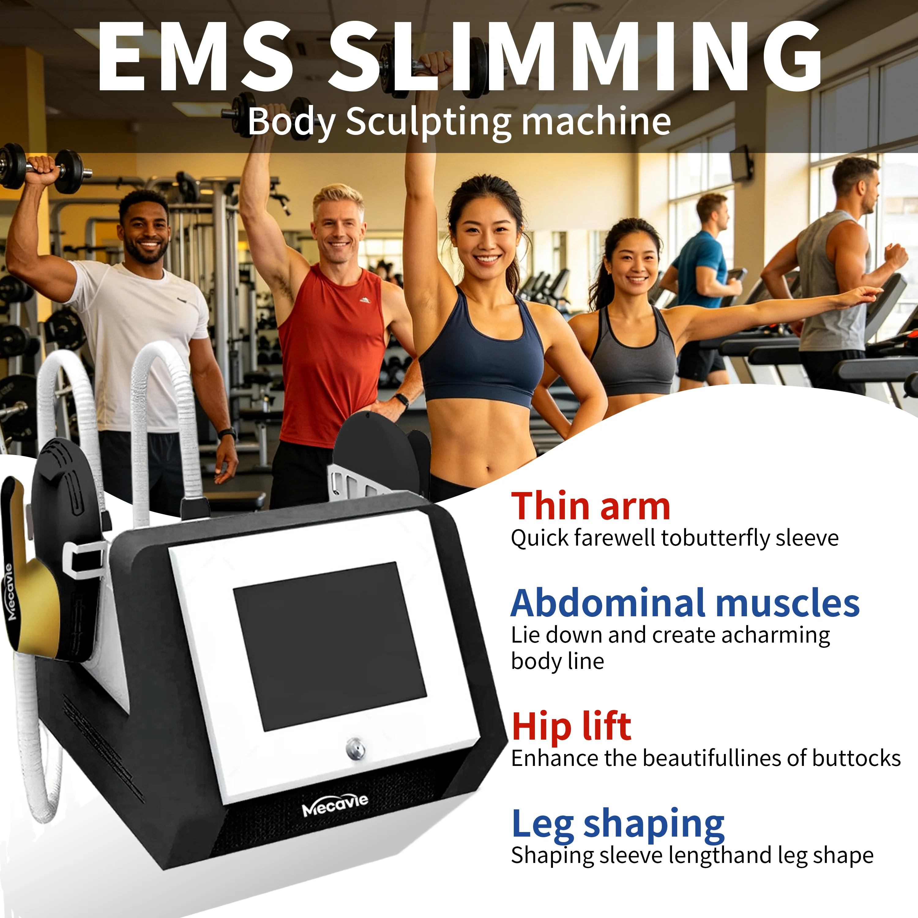 

2026 Salon Grade EmsNova 6500W EMS Zero RF Body Shaper Muscle Toning and Weight Loss Professional Fat Burning Device