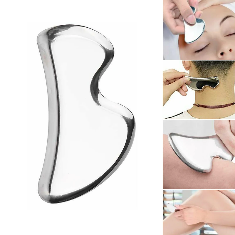 Stainless Steel Scraping Massager Gua Sha Massage Tool IASTM Therapy Muscle Release Soft Tissue Mobilization Tools Body Scraper