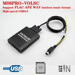 Yatour M06(PRO) digital music changer car stereo USB MP3 player for Volvo SC series radios