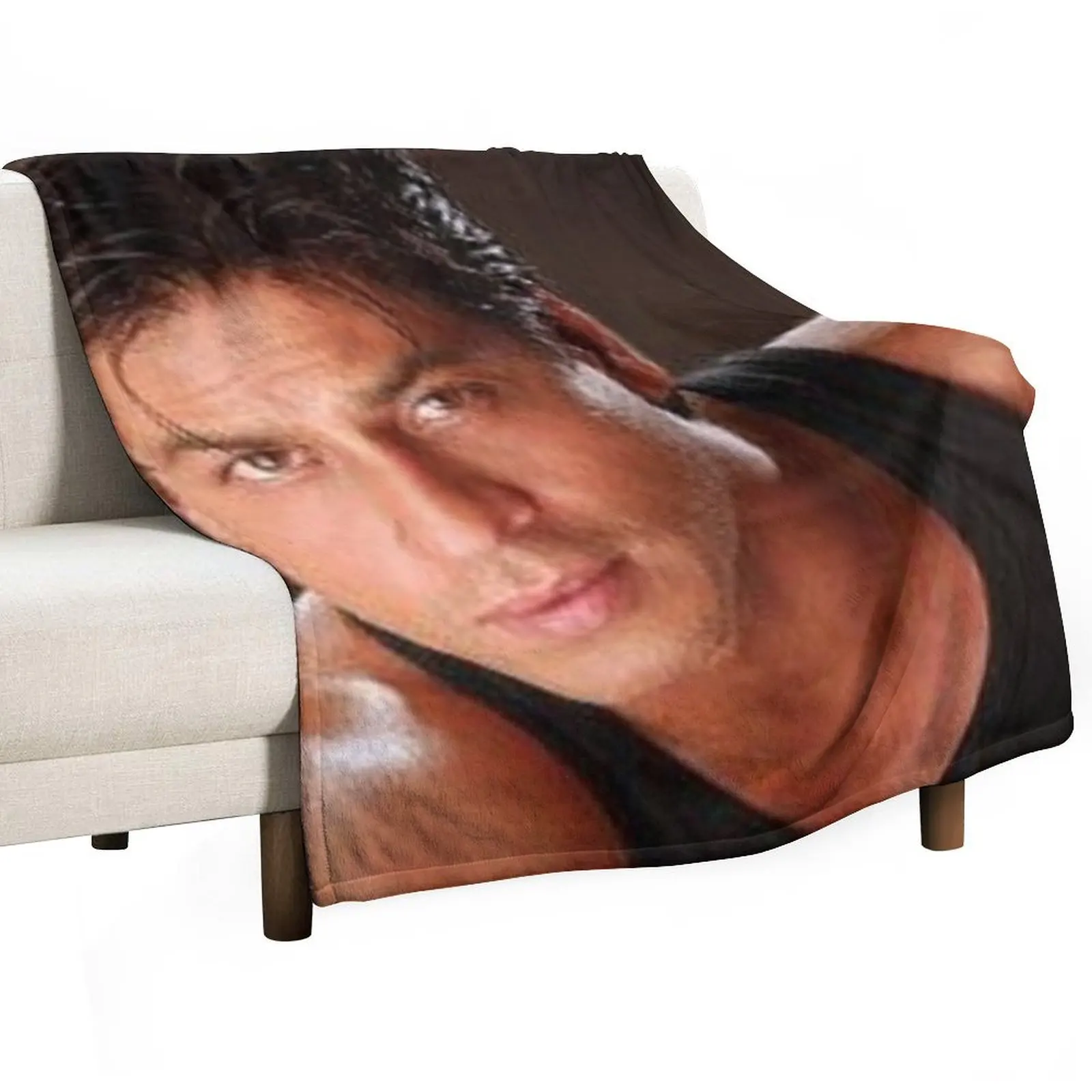 

shahrukh khan Throw Blanket Cozy Sofa Blanket for TV Watching Napping