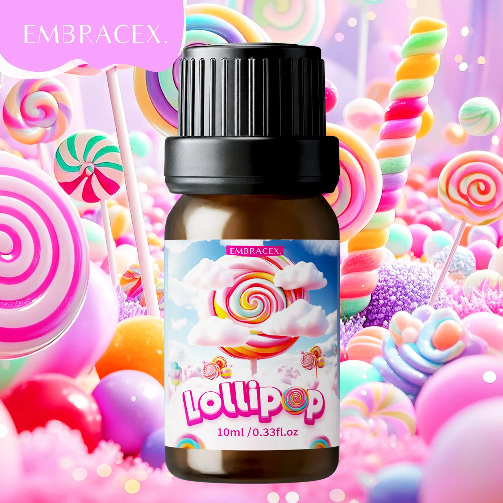 10ml Lollipop Duftöl, Lollipop Aromaöl für Duftdiffusoren, süße, langanhaltende Öle, Lollipop Geschenk