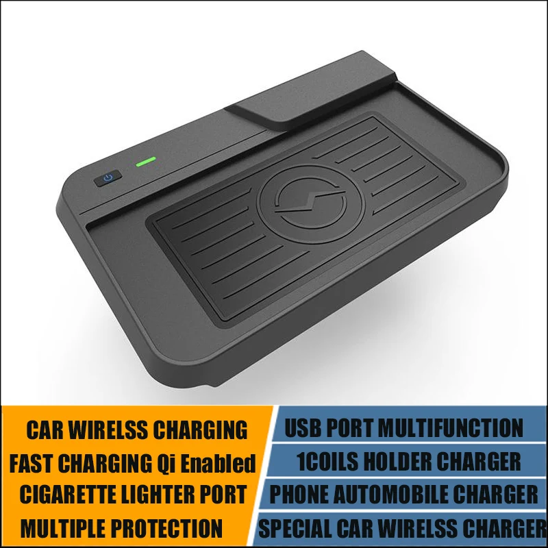 

Panel Station For Honda CRV CR-V 2017 2018 2019 Phone Fast Charger Accessories Car Charging Plate Wireless Charger 15W Pad