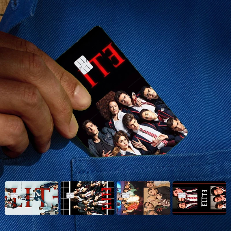 Spanish TV Elite Cover Skin Sticker For Credit Card Bank Debit Bus Card Front Side