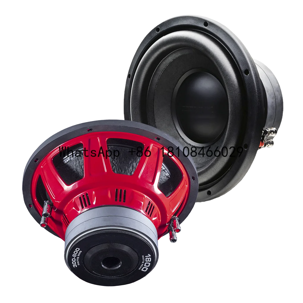 

Car Audio 10 in 12 in Subwoofer Studio Dual Voice Coil Subwoofer
