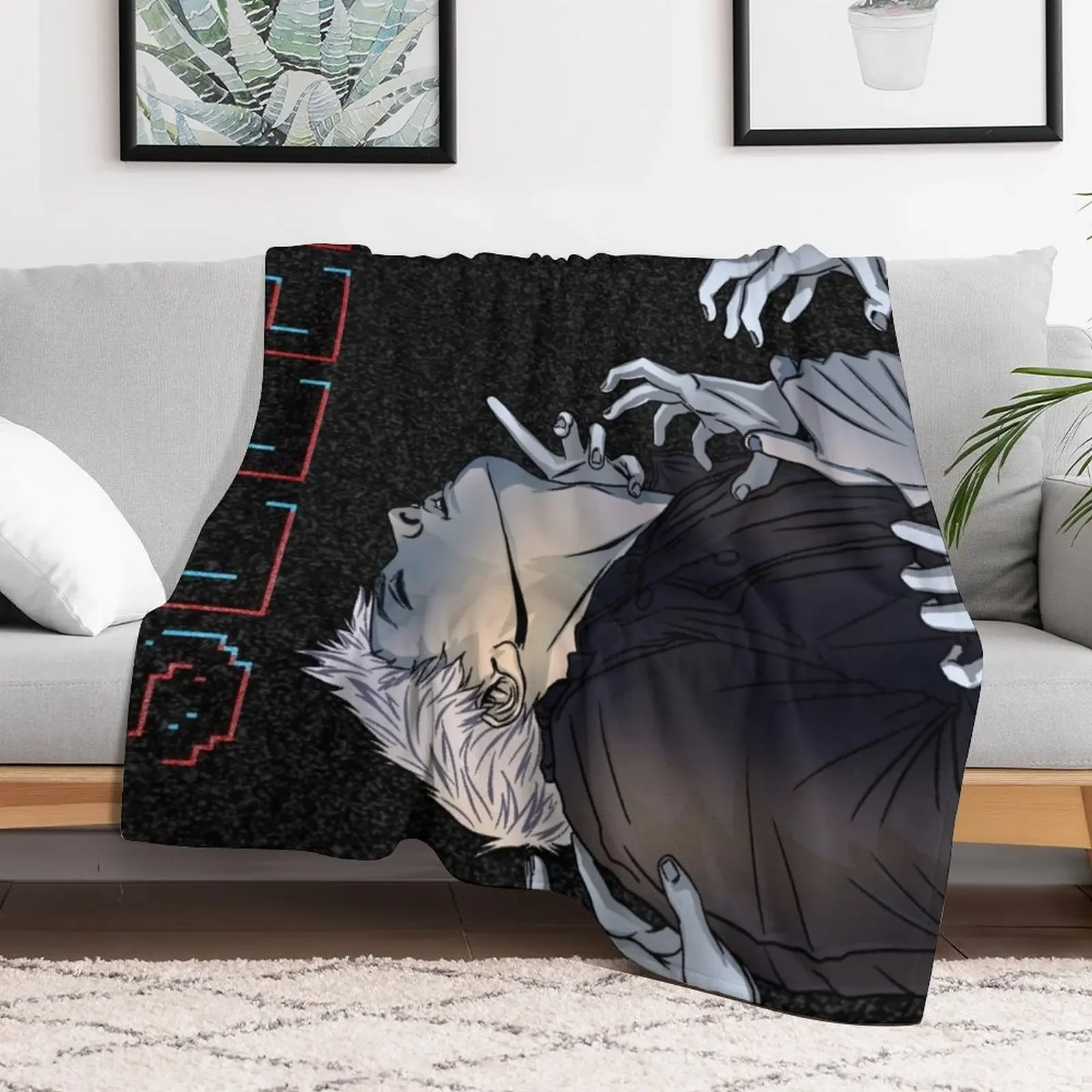 It Feels As If Somebody Was Gripping My Throat Throw Blanket Spring Fall Cozy Throw Blanket for Couch