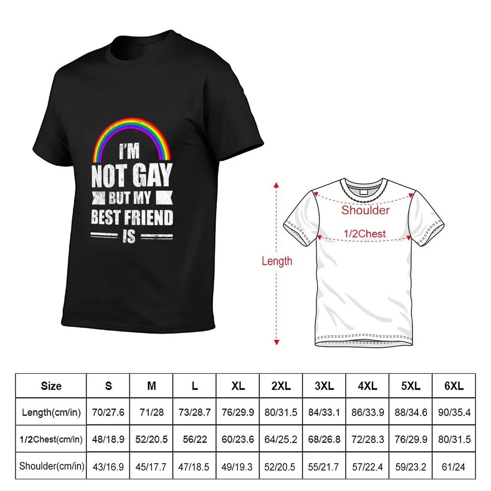 I'M Not Gay But My Best Friend Is Lgbt T-Shirt rapper graphic tees vintage anime shirt animal prinfor boys mens funny t shirts