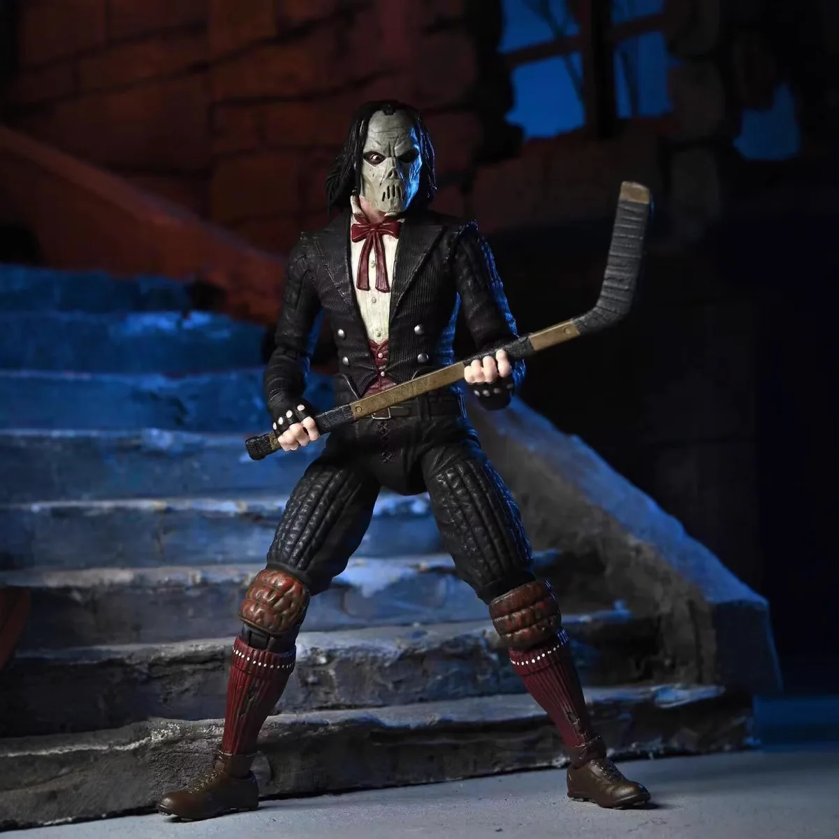 Neca adolescente mutante ninja tartarugas 2 casey jones 7 Polegada figura de ação modelo colecionável brinquedo desktop modelo ornamento presente aniversário