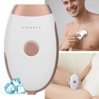Ice Cooling Portable IPL Laser Epilator 999999 Flashes - Painless IPL Laser Permanent Hair Remover for Women’s Body and Bikini