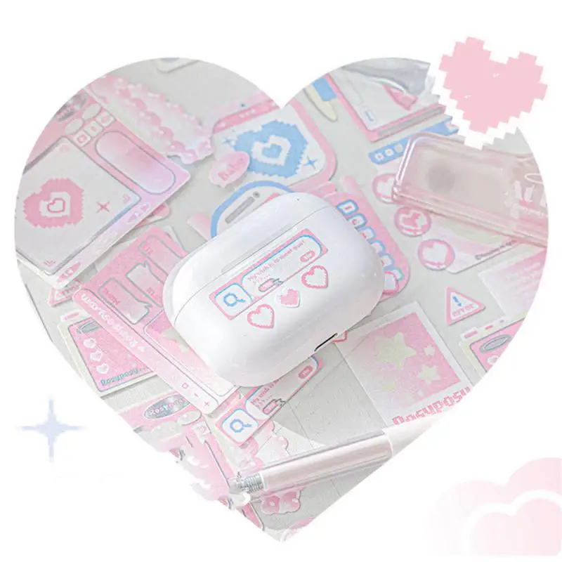 Border Stickers Ins Style High Quality Convenient And Durable Border Hot Silver Draw And Use Hollow Stickers Notebook 3 Patterns