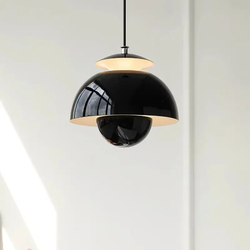 Modern Flower Bud Pendant Lamp Bedroom Bedside Study Bathroom Restaurant Bar Counter Led Hanging Light Lighting Home Decoration