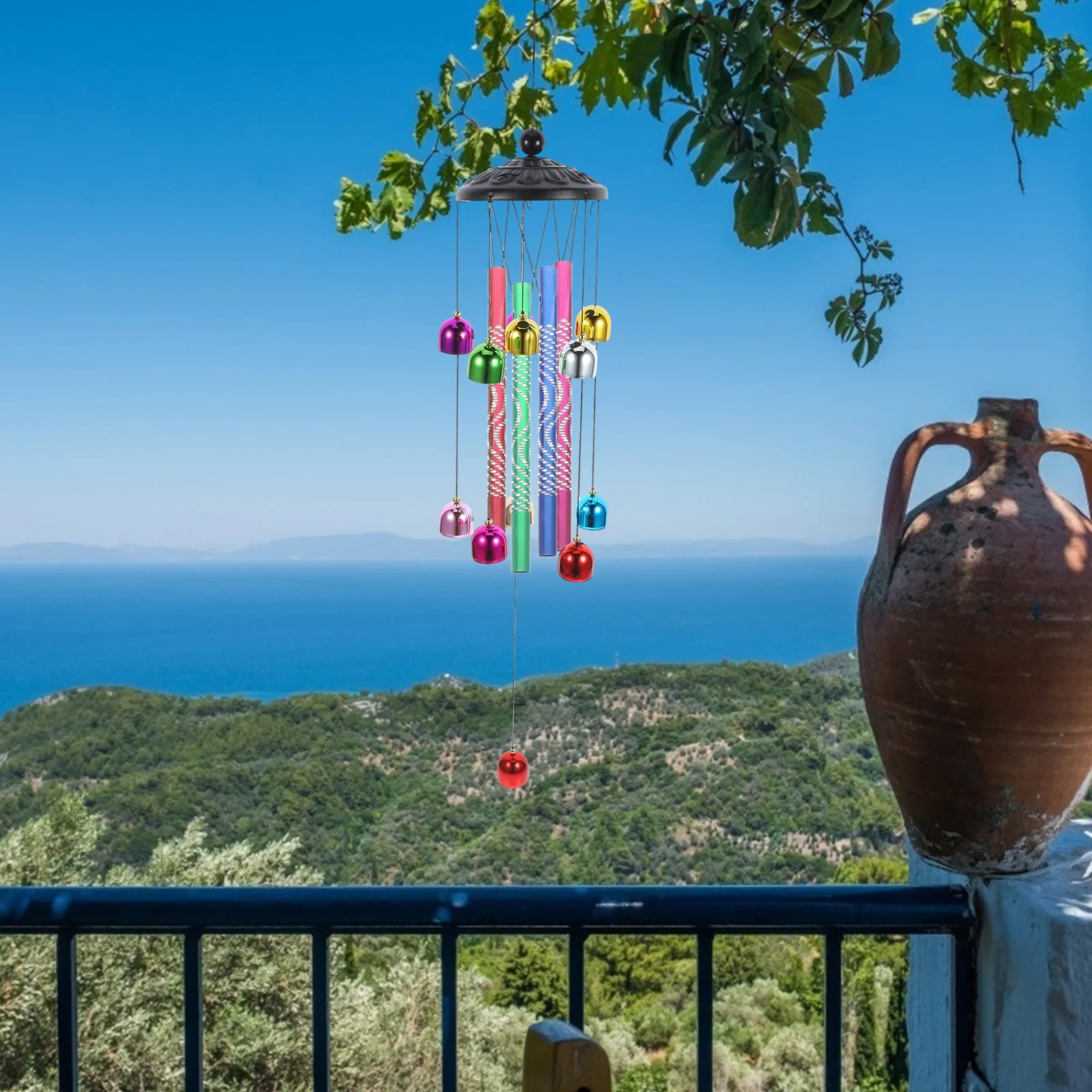 

24pcs Diy Materials Kit Aluminum Hollow Tubes 8.8-11.8Cm Craft Supplies For Home Studio Decoration Wind Chime Crafting Supplies