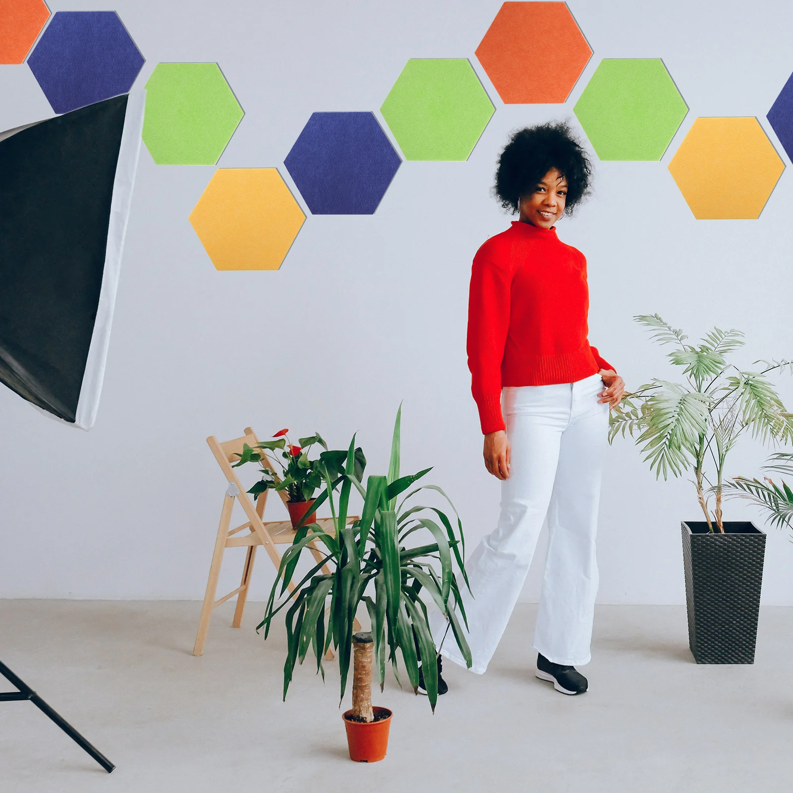 4 قطعة ورأى لوحة مسدس ملونة للمنزل لوحة إشعار رسالة إشعار ورأى ملصق عرض Diy بها بنفسك لوازم الجدار ملصق #3