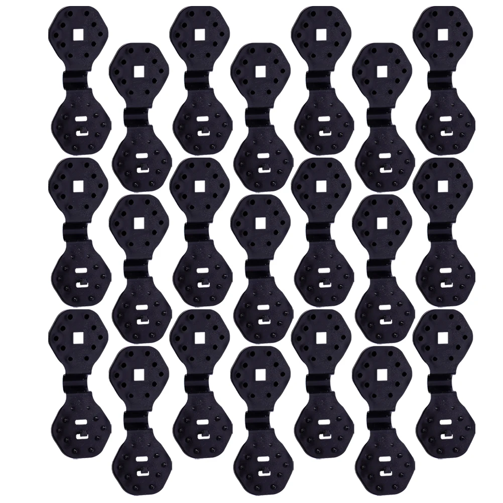 

100pcs Shade Net Clips Garden Clips for Netting Heavy Duty Shade Cloth Fixing Plastic Buckle Lightweight Tarp Clamps Sunshade